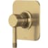 Rohl Graceline Pressure Balanced Valve Trim Only with Single Lever Handle - Less Rough In Antique Gold