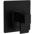 Rohl Three Independent, Two Shared Function Thermostatic Valve Trim Only with Single Lever Handle, Integrated Diverter, and Volume Control - Less Rough In Matte Black