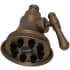 Rohl Mantova 1.8 GPM Multi Function Rain Shower Head English Bronze