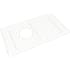 Rohl Allia 26-1/4" L x 15-1/4" W Stainless Steel Basin Rack with Rubber Feet Biscuit
