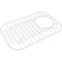Rohl Allia 14-7/16" L x 9-9/16" W Stainless Steel Basin Rack with Rubber Feet Biscuit