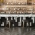 Roseto Dream 16" Wide Four Piece Metal Bar Stool Set Gun Metal / Black
