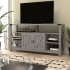 Roseto Bree 60" Wide Engineered Wood TV Stand Coastal Gray