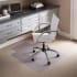 Roseto 45" X 53" Vinyl Office Chair Mat for Carpet with Under Desk Extension - Floor Mat for Low Pile Carpet N/A
