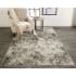 Roseto Screen 6-1/2' x 9-1/2' Cotton and Jute Trellis Rectangle Area Rug From the Bella Collection Sand / Ivory