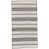 Roseto Glennview Pass 4' x 6' Polyester Hand Woven Nautical Stripe Indoor/Outdoor Rectangular Area Rug Coal