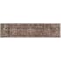 Roseto Medallion 2-1/2' x 10' Cotton and Viscose Abstract Runner From the Grayson Manor Collection Rust
