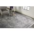 Roseto Portal 5' x 7-1/4' Cotton and Viscose Transitional Rectangle Area Rug From the Salem Collection Charcoal