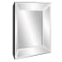 Roseto Combination 24" W x 24" H Square Frameless Bathroom Mirror Mirrored