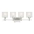 Roseto Kamloops 4 Light 30" Wide Vanity Light Brushed Nickel