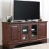 Roseto 52" Wide Traditional TV Stand Media Cabinet Traditional Brown