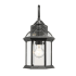 Roseto Lloyd 16" Tall Outdoor Wall Sconce Black