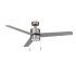 RP Lighting and Fans Aldea III 52" 3 Blade Indoor Integrated LED Ceiling Fan Brushed Nickel / Brushed Nickel