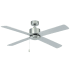 RP Lighting and Fans Aldea IV 52" 4 Blade Indoor Ceiling Fan Brushed Nickel / Brushed Nickel