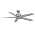 RP Lighting and Fans Aldea VI 52" 5 Blade Indoor Energy Star Ceiling Fan Brushed Nickel / Brushed Nickel