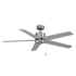 RP Lighting and Fans Aldea V 52" 5 Blade Indoor Ceiling Fan Brushed Nickel / Brushed Nickel