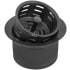 Ruvati Accessories 3-1/2" Garbage Disposal Flange with Deep Basket Strainer Gunmetal Black