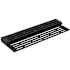 Ruvati Accessories Silicone Foldable Drying Rack for Workstation Sinks Black