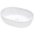 Ruvati Vista 19" Oval Porcelain Vessel Bathroom Sink White