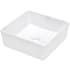 Ruvati Vista 15" Square Porcelain Vessel Bathroom Sink White