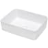 Ruvati Vista 19" Rectangular Porcelain Vessel Bathroom Sink White