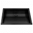 Ruvati Cresta 20" Rectangular Stainless Steel Undermount Bathroom Sink Black