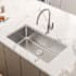 Ruvati Modena 27" Undermount Single Basin Stainless Steel Kitchen Sink Stainless Steel