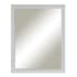 Sagehill Designs Turner 30" W x 38" H Rectangular Wood Framed Bathroom Wall Mirror White
