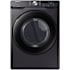 Samsung 27 Inch Wide 7.5 Cu. Ft. Gas Dryer with Sensor Dry Brushed Black