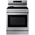 Samsung 30 Inch Wide 6.3 Cu. Ft. Free Standing Electric Range with Air Fry and Griddle Stainless Steel
