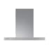 Samsung Bespoke 390 - 630 CFM 30 Inch Wide Wall Mounted Range Hood with LED Bar Light Clean Grey / Stainless