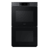 Samsung 30 Inch Wide 10.2 Cu. Ft. Electric Double Oven with Flex Duo™ Matte Black Stainless
