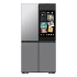 Samsung Bespoke 36 Inch Wide 28.6 Cu. Ft. Energy Star Certified Fingerprint Resistant Four Door, French Door Refrigerator with Auto Open Door and FlexZone Stainless