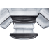 Samsung-RF30KMEDBS-Doors and lower drawer open