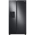 Samsung 36 Inch Wide 22 Cu. Ft. Energy Star Certified Counter Depth Side by Side Refrigerator with External Water and Ice Dispenser Fingerprint Resistant Black Stainless Steel