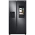 Samsung 36 Inch Wide 26.7 Cu. Ft. Energy Star Rated Full Size Refrigerator with Family Hub Fingerprint Resistant Black Stainless Steel