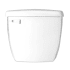 Saniflo SANIVITE 1.28 GPF Toilet Tank Only with Right Hand Lever White