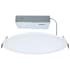 Satco Lighting ColorQuick LED Canless Recessed Fixture with 12" Wafer Trims - IC Rated and Airtight White