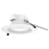 Satco Lighting Blink 8" Integrated LED Baffle Recessed Trim and Remodel Housing- Airtight White