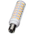 Satco Lighting 6.5 Watt Dimmable T6 Candelabra (E12) LED Bulb - 650 Lumens, 3000K, and 80CRI Clear