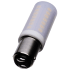 Satco Lighting 5 Watt Dimmable T6 BA15D LED Bulb - 500 Lumens, 5000K, and 80CRI Frost