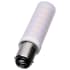Satco Lighting 6.5 Watt Dimmable T6 BA15D LED Bulb - 600 Lumens, 3000K, and 80CRI Frost