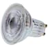 Satco Lighting 5.5 Watt Dimmable MR16 GU10 LED Bulb- 500 Lumens, 3500K, and 90CRI Clear