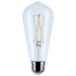 Satco Lighting 5 Watt Dimmable ST19 Medium (E26) LED Bulb- 425 Lumens, 5000K, and 90CRI Clear
