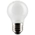 Satco Lighting 5.5 Watt Dimmable G16.5 Medium (E26) LED Bulb - 500 Lumens , 2700K , and 90CRI White