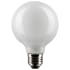 Satco Lighting 4.5 Watt Dimmable G25 Medium (E26) LED Bulb - 350 Lumens , 2700K , and 90CRI White