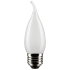 Satco Lighting 5.5 Watt Dimmable CA10 Medium (E26) LED Bulb - 500 Lumens , 4000K , and 90CRI Frost