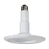 Satco Lighting 4" Integrated LED Baffle Recessed Trim White