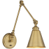 Savoy House Morland 16" Tall Plug-In Wall Sconce Warm Brass
