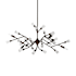 Savoy House Malinda 6 Light 41" Wide Abstract Chandelier Bark